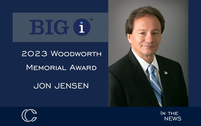 Jensen Presented with the 2023 Woodworth Memorial Award